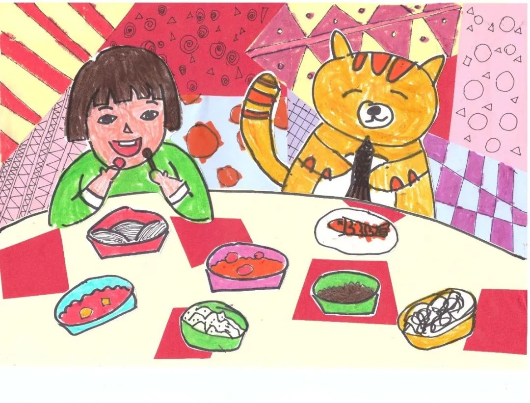 “节约粮食 拒绝浪费”粮食日儿童画图片比赛作品（21）