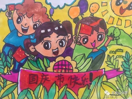 2023庆国庆74周年绘画作品（十九）