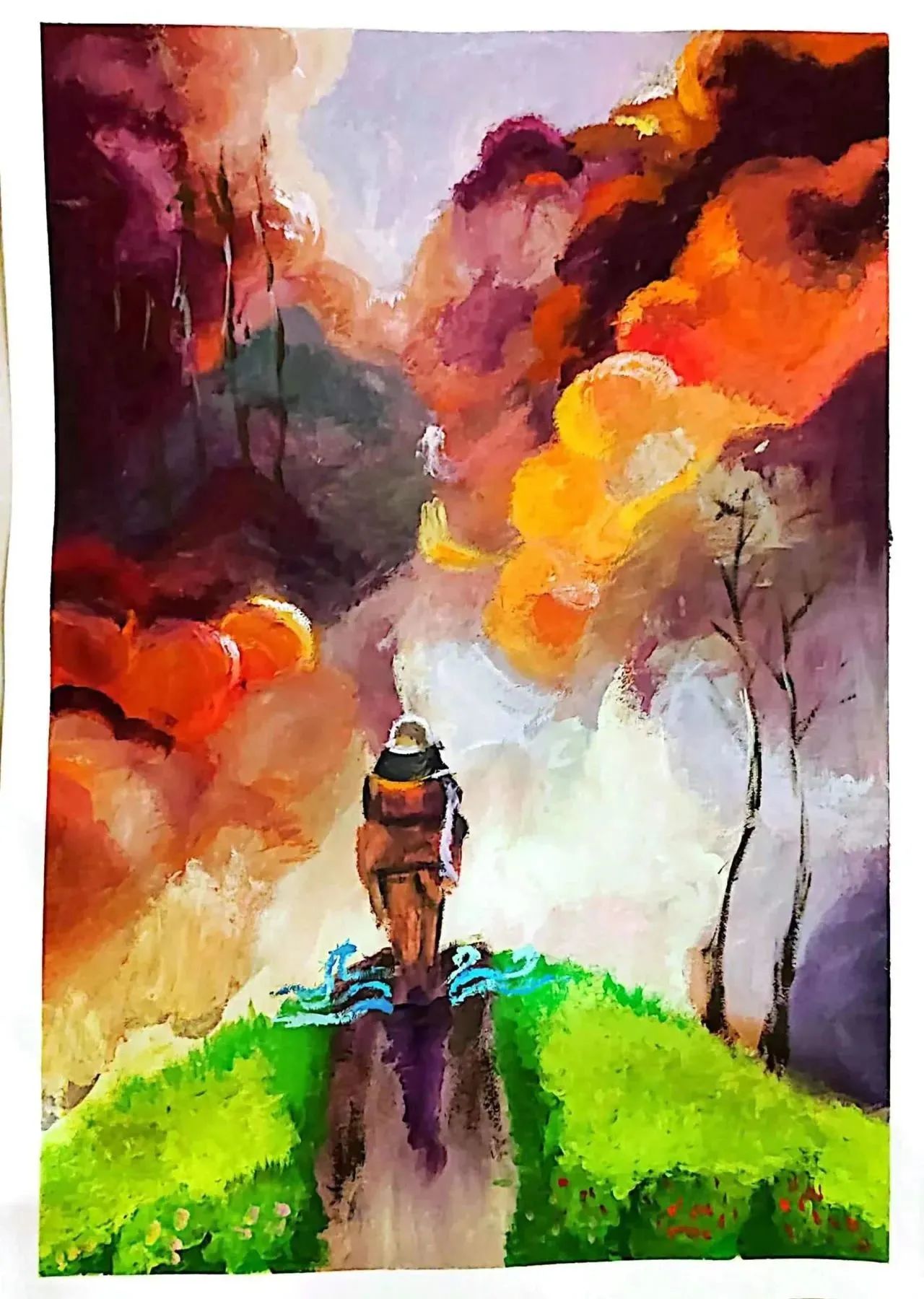 “童心绘消防 安全伴成长”主题优秀绘画作品展第8张