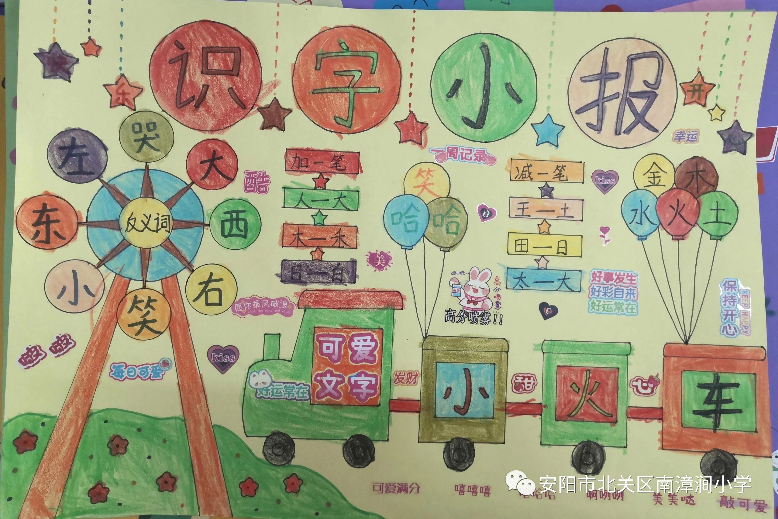 儿童识字画画图片大全（7）