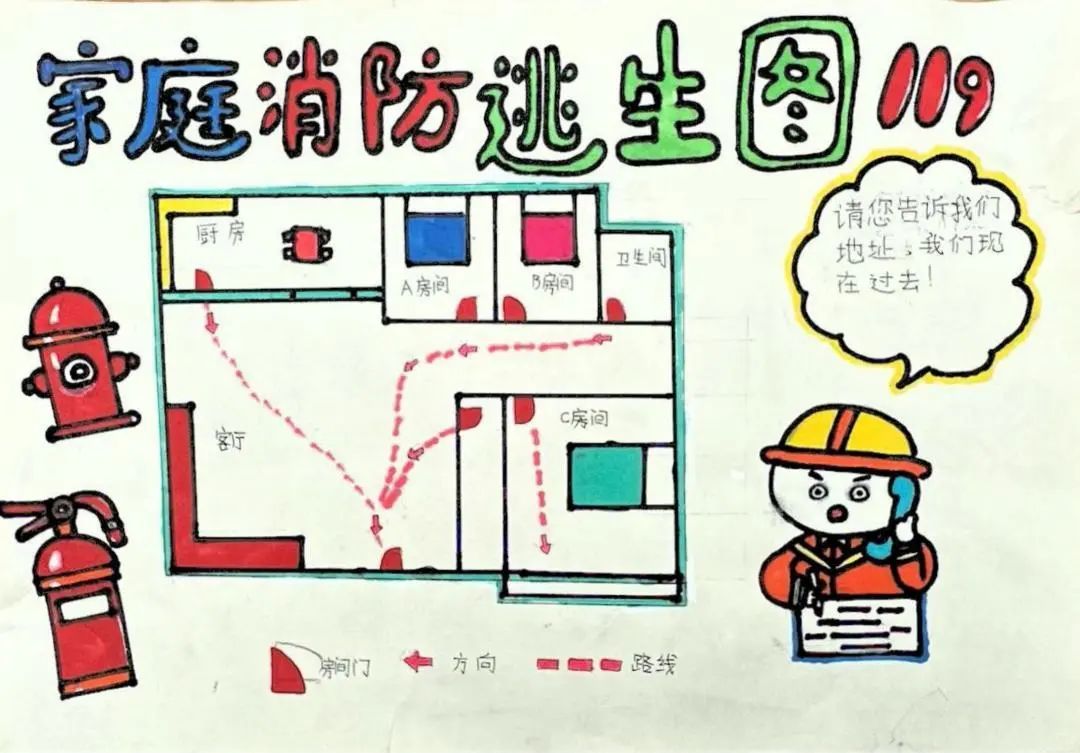 幼儿园“我眼中的火焰蓝”绘画图片（15）