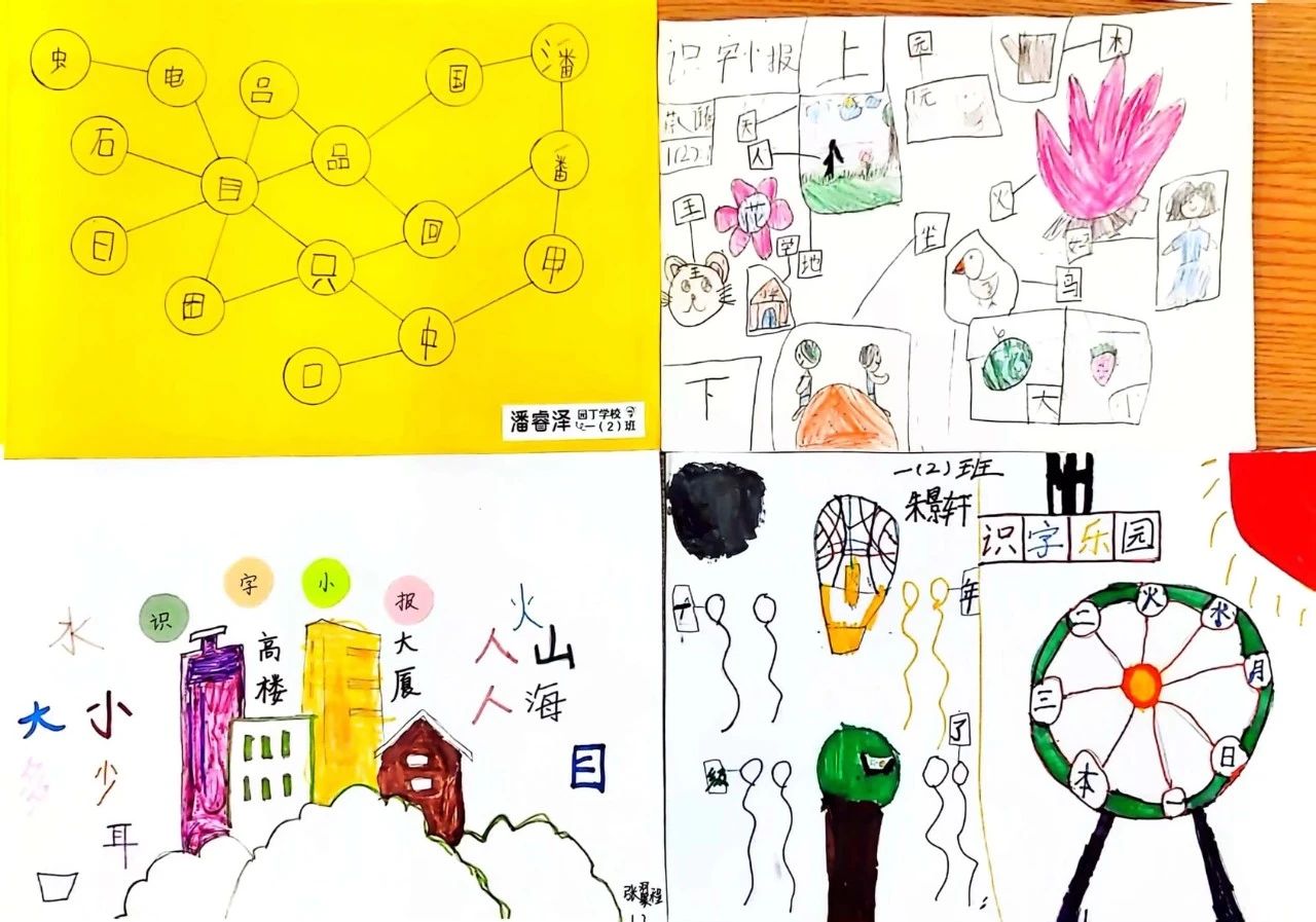 儿童识字画画图片大全（10）
