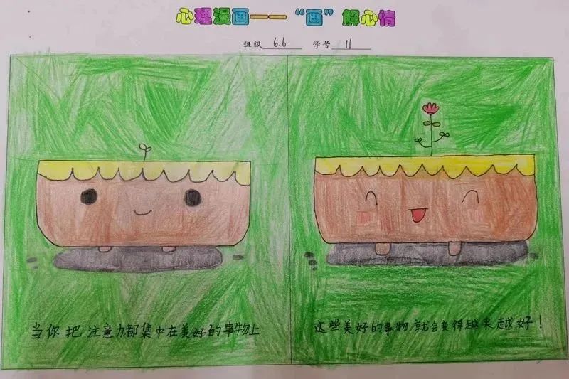 “阳光自信 健康成长”心理漫话作品（十八）