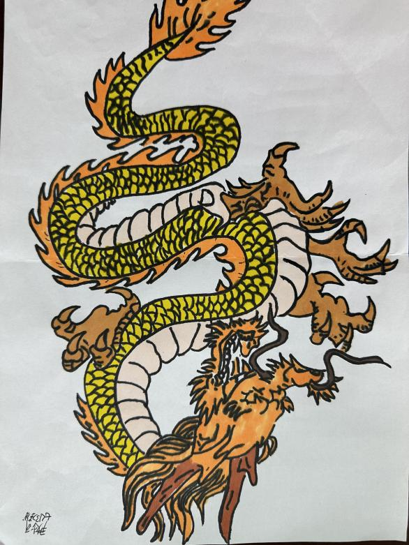 2024龙年大吉·中国龙儿童绘画（5）