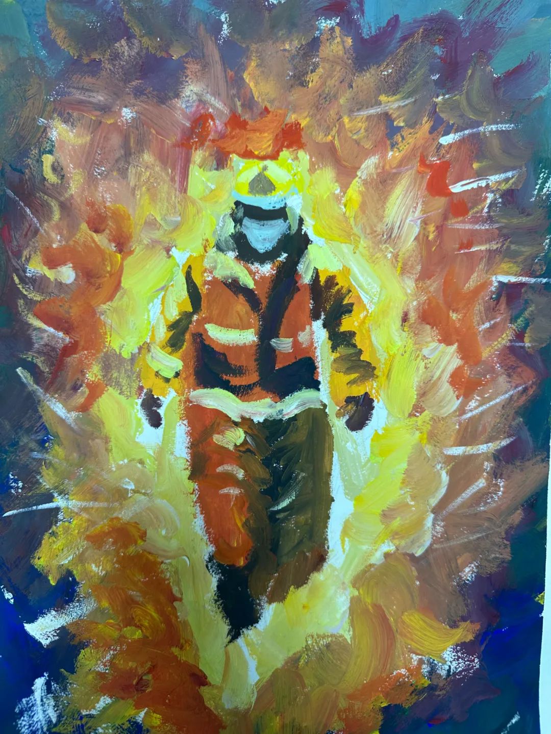 “消防安全 防患于未然”儿童画画图片第5张