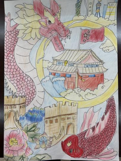 2024龙年大吉·中国龙儿童绘画（12）
