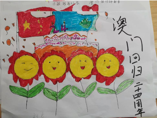 澳门回归24周年纪念日绘画作品（十三）