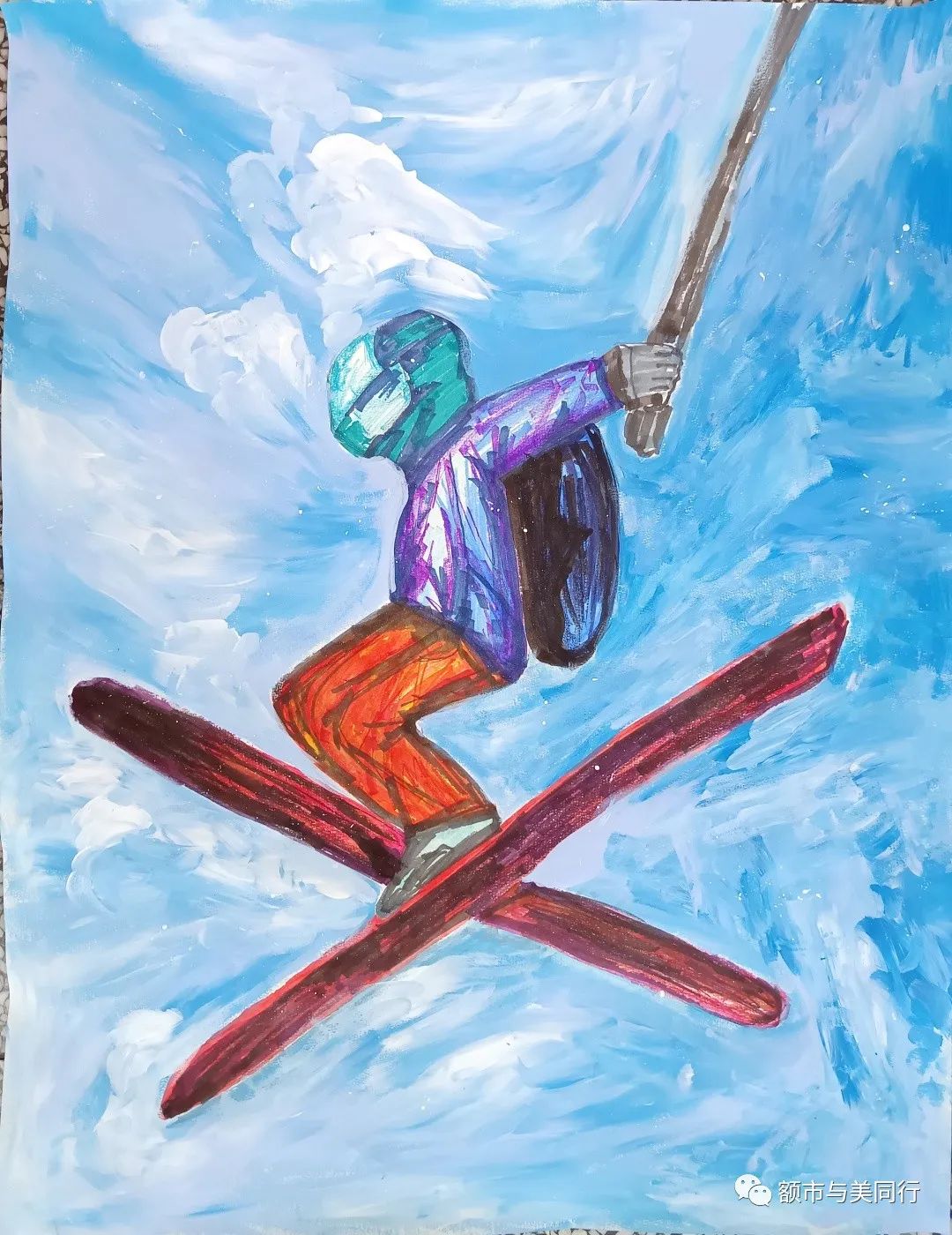“喜迎十四冬 青春向未来”绘画作品展示（7）