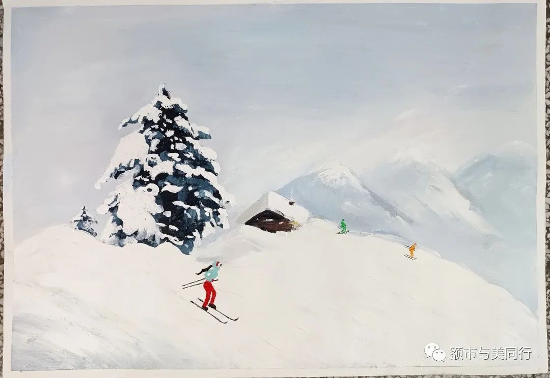 “喜迎十四冬 青春向未来”绘画作品展示（12）