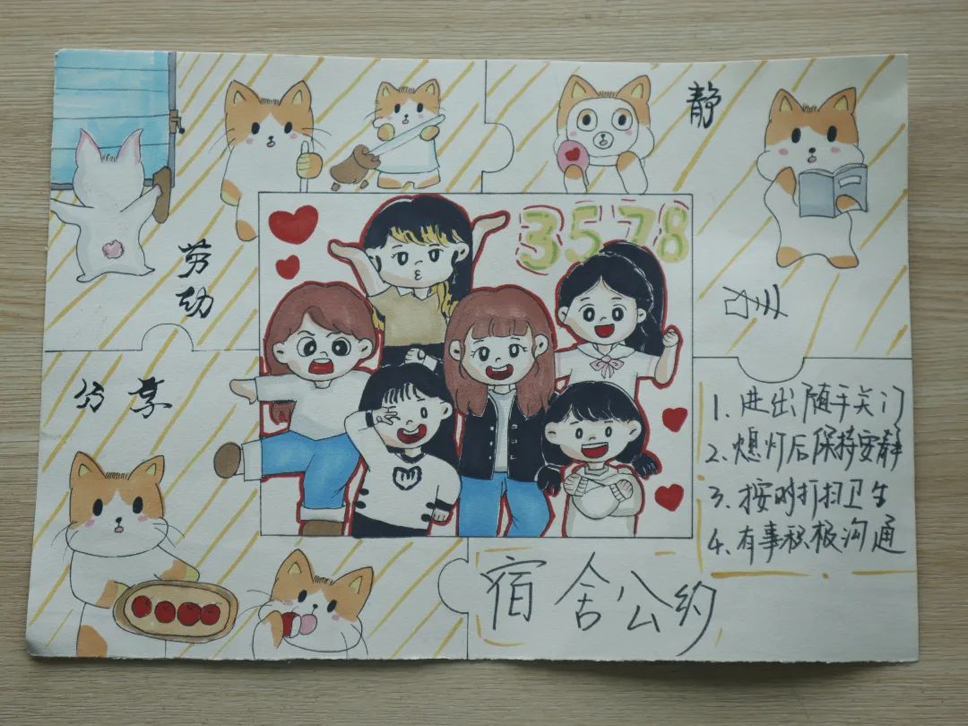 “青春向阳 绘聚美好”心理绘画作品（3）