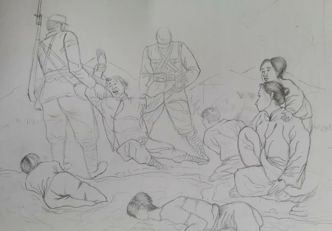 “勿忘国耻 圆梦中华”为主题的儿童画（5）