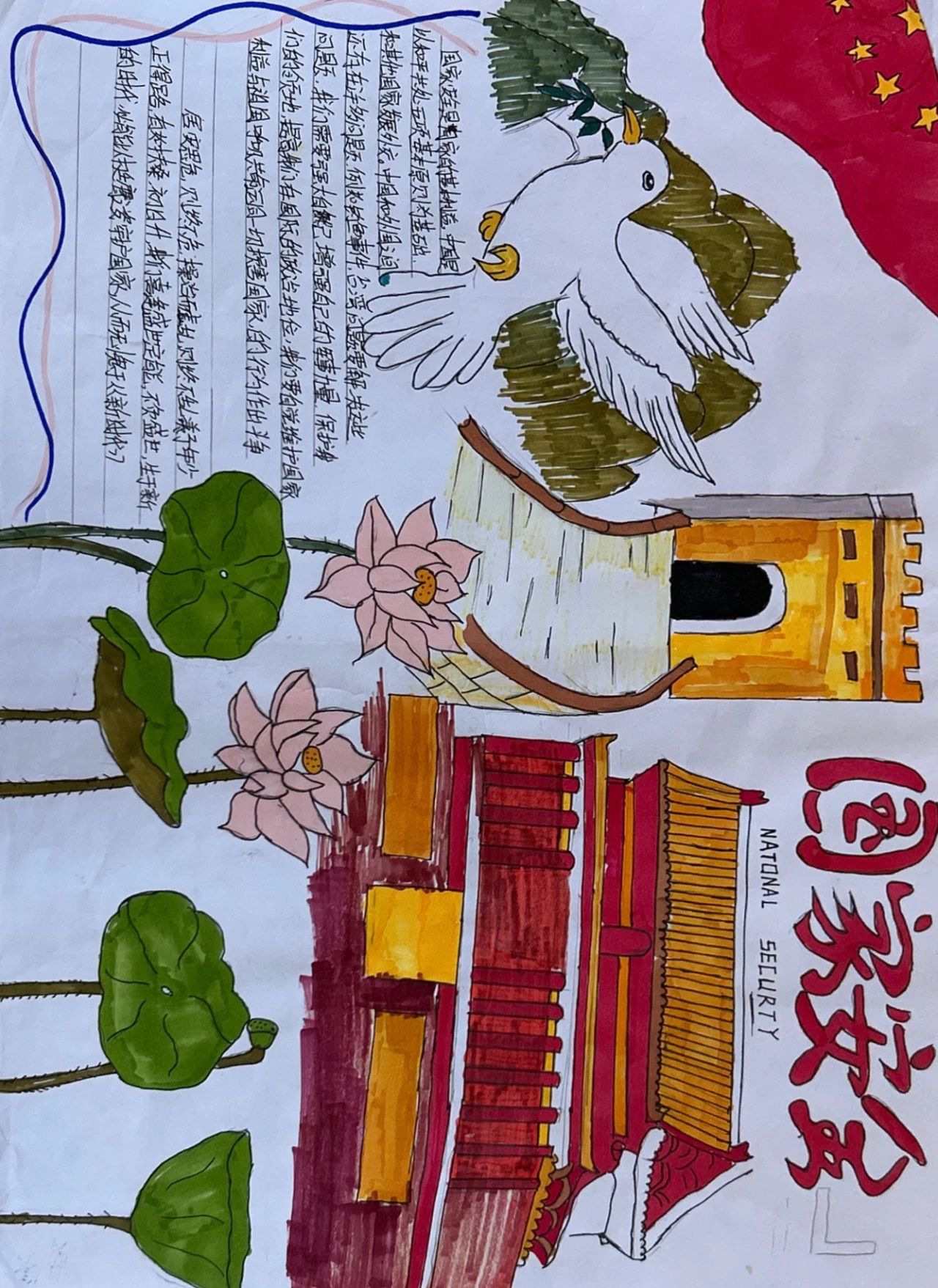 “宪法在我心 法伴我成长”绘画优秀作品（八）