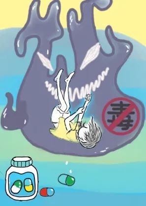“童心画禁毒”儿童画比赛作品（10）