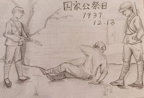 “勿忘国耻 圆梦中华”为主题的儿童画（2）