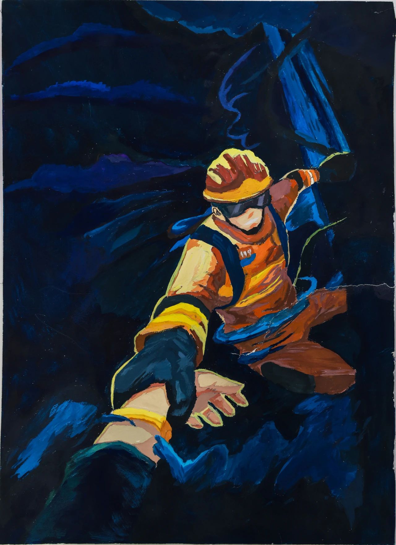 《烈火英雄》消防安全主题创意水粉画（16）