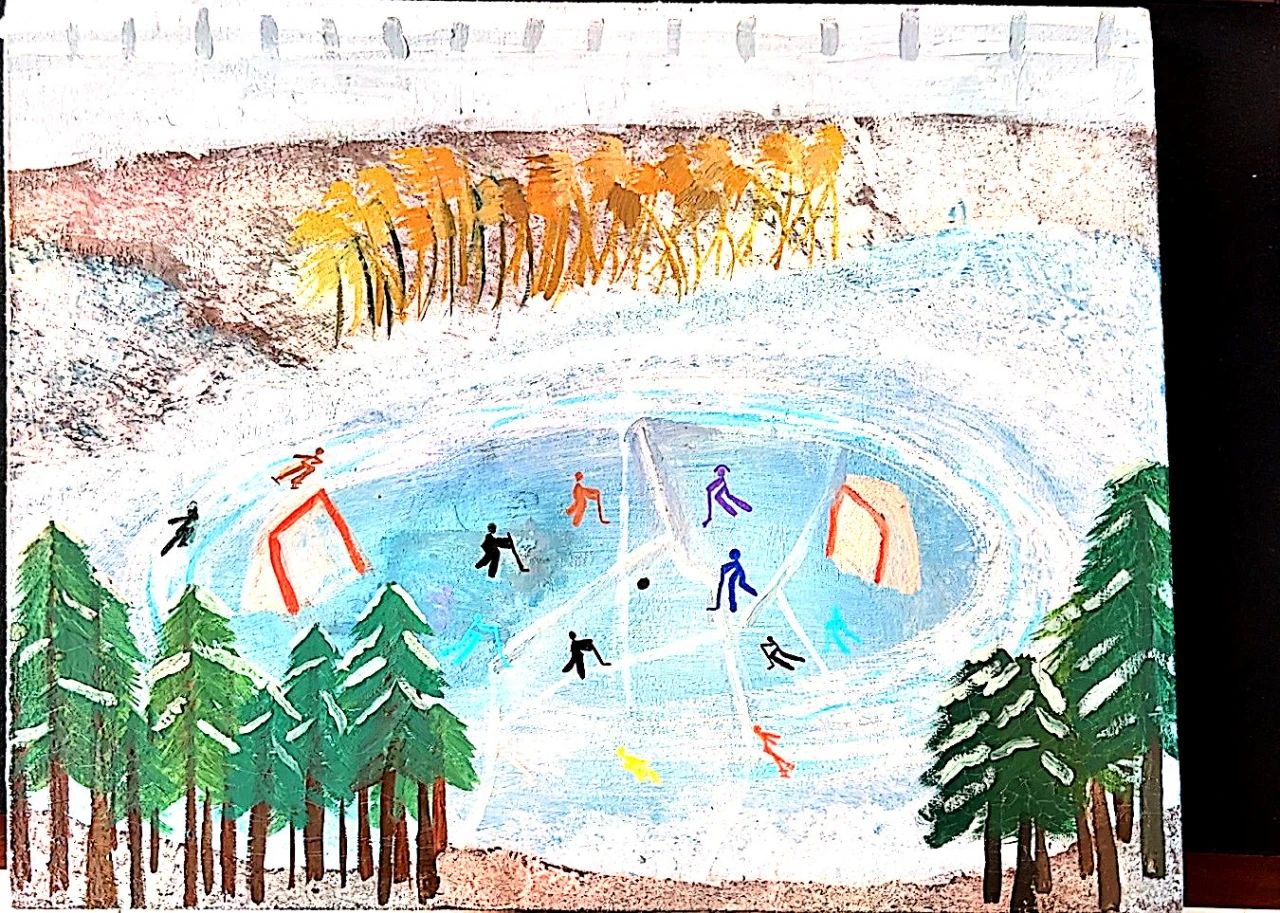 “筑梦冰雪 喜迎十四冬”儿童绘画大赛获奖作品（九）