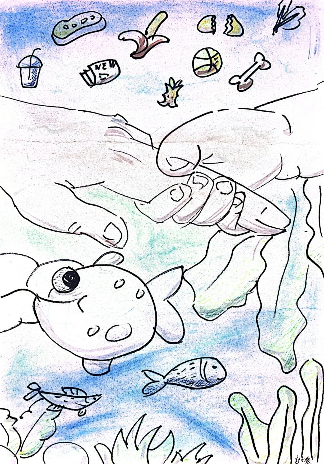 “生态文明 保护环境”绘画作品（十二）