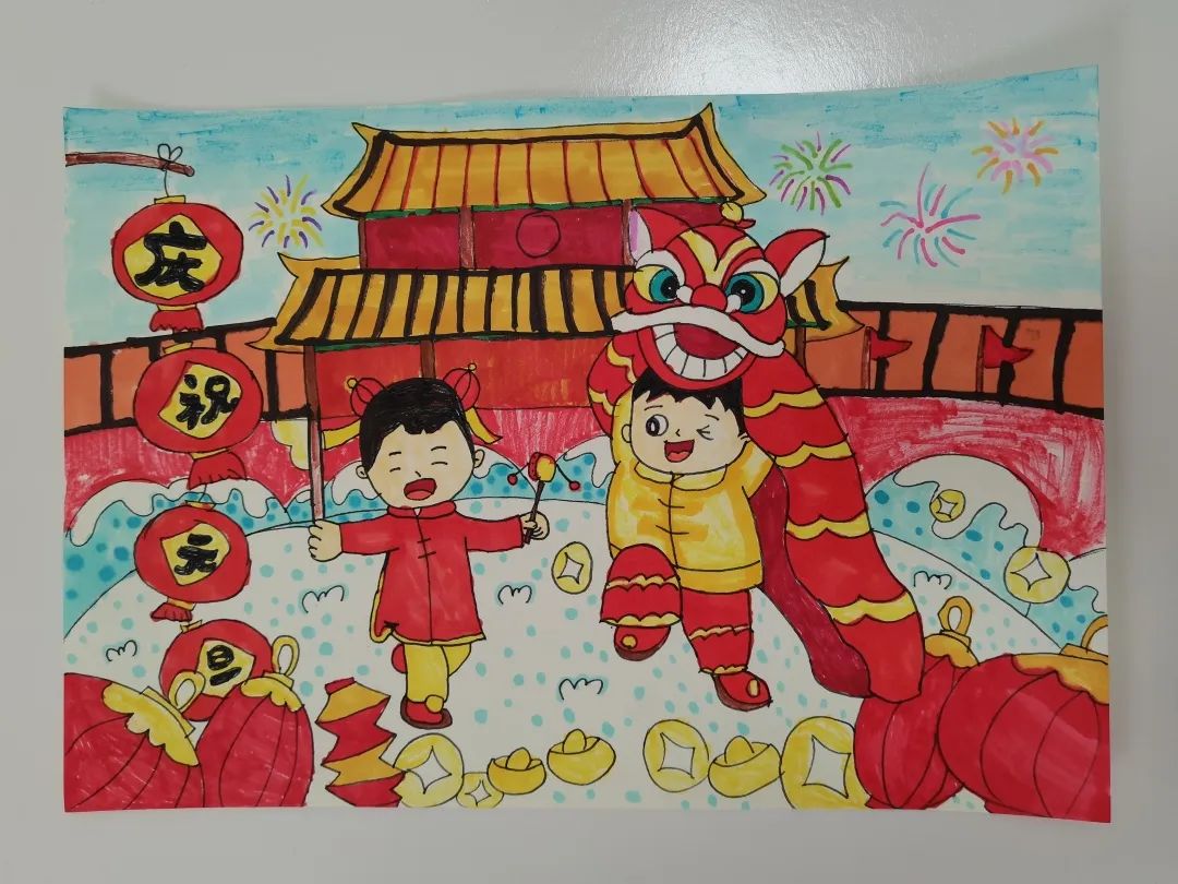 少年强则中国强儿童绘画（9）