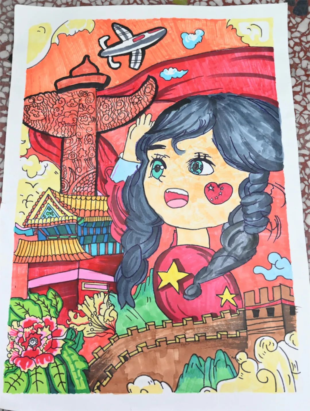 “笔墨扬正气 廉洁润童心”小学儿童画（15）