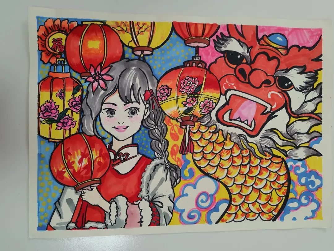 少年强则中国强儿童绘画（16）