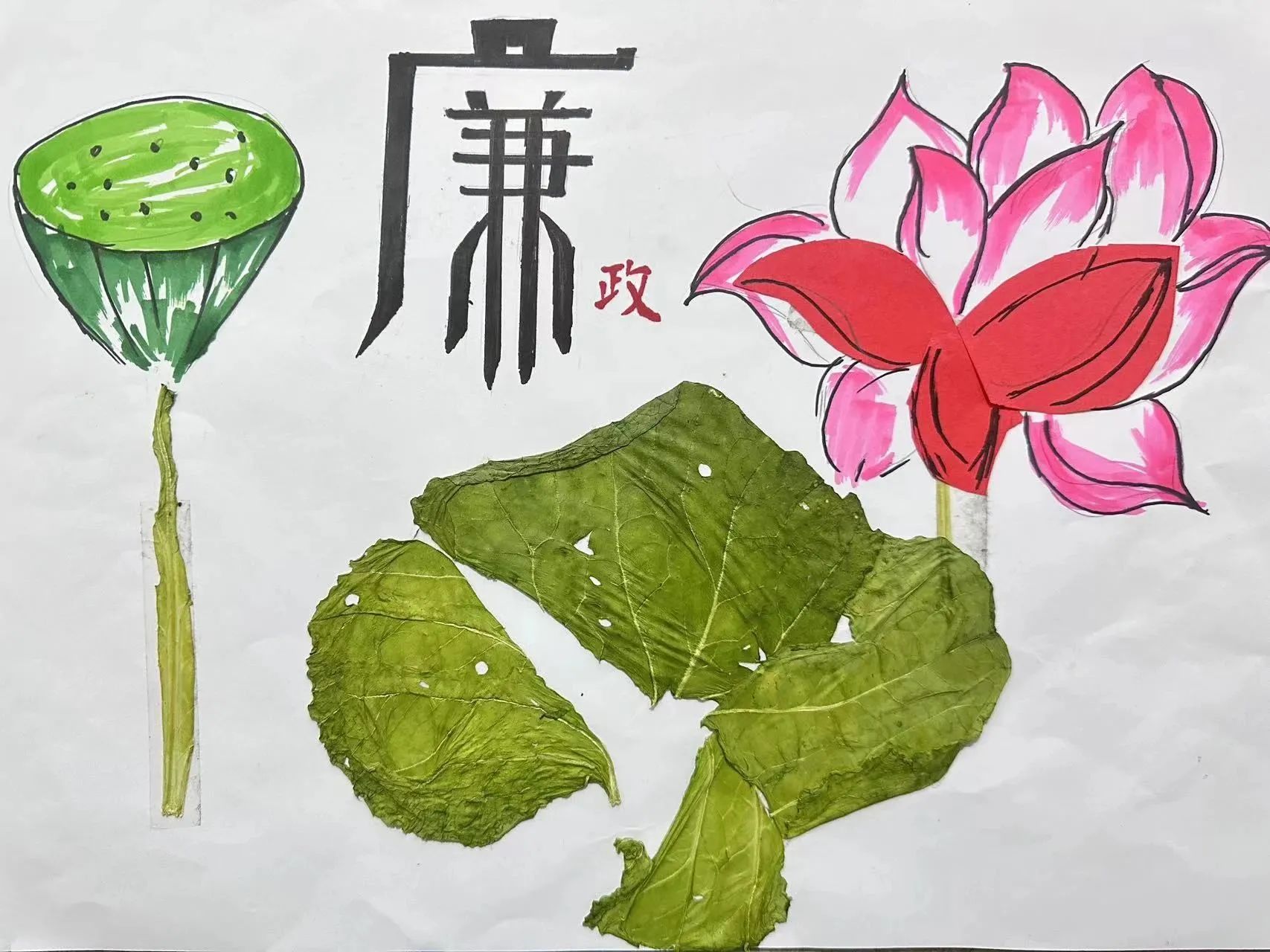 “廉洁文化进校园 清风廉韵润人心”主题绘画作品（9）