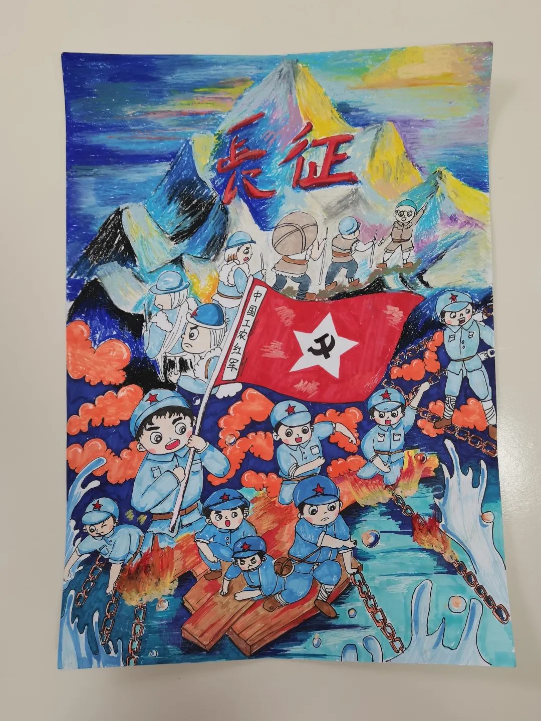  “笔墨绘华章 厚植爱国情”主题儿童绘画（八）