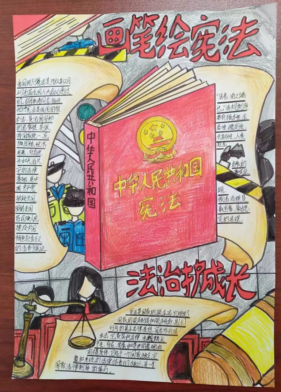 “宪法在我心中”二等奖作品-第4张