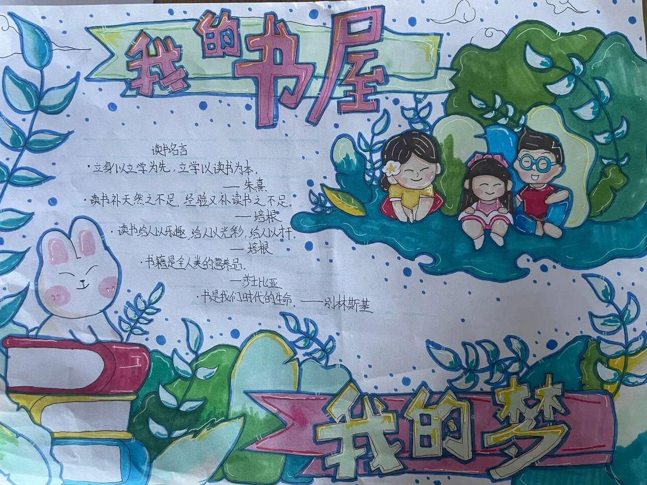第11张我的书屋我的梦绘画作品