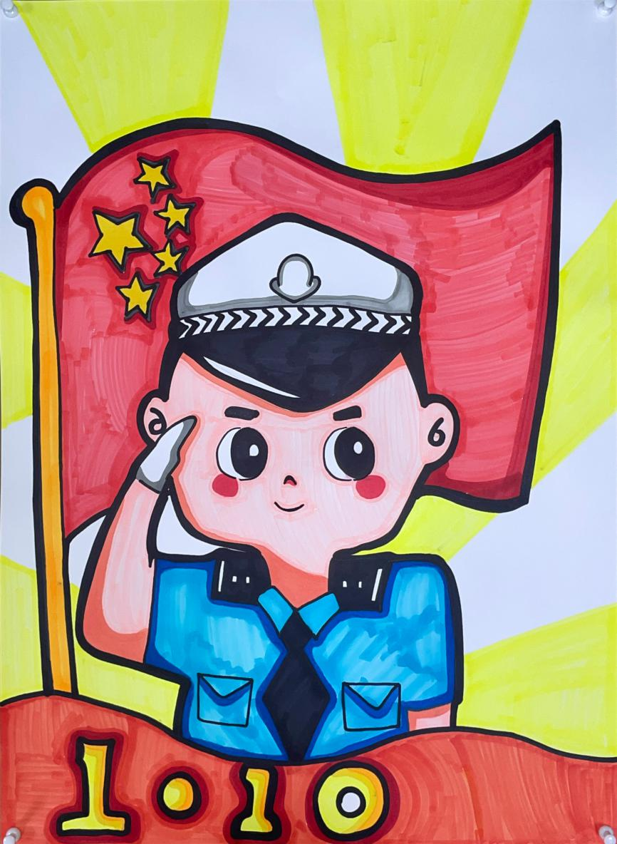 致敬守护平安的你——2024警察节作品（五）