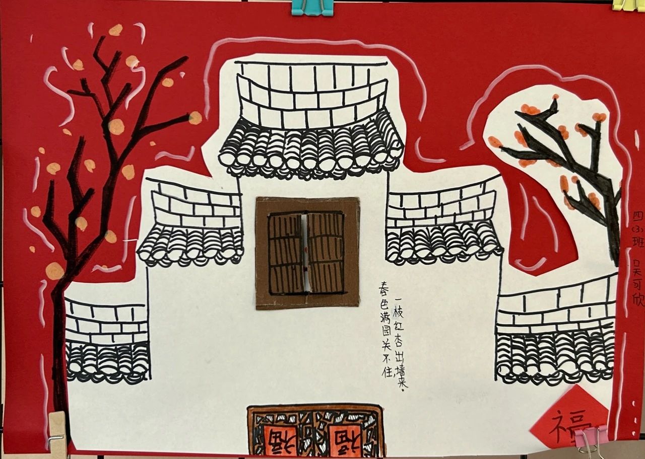 “喜乐龙年——童真里的无锡景色”画画图片（2）
