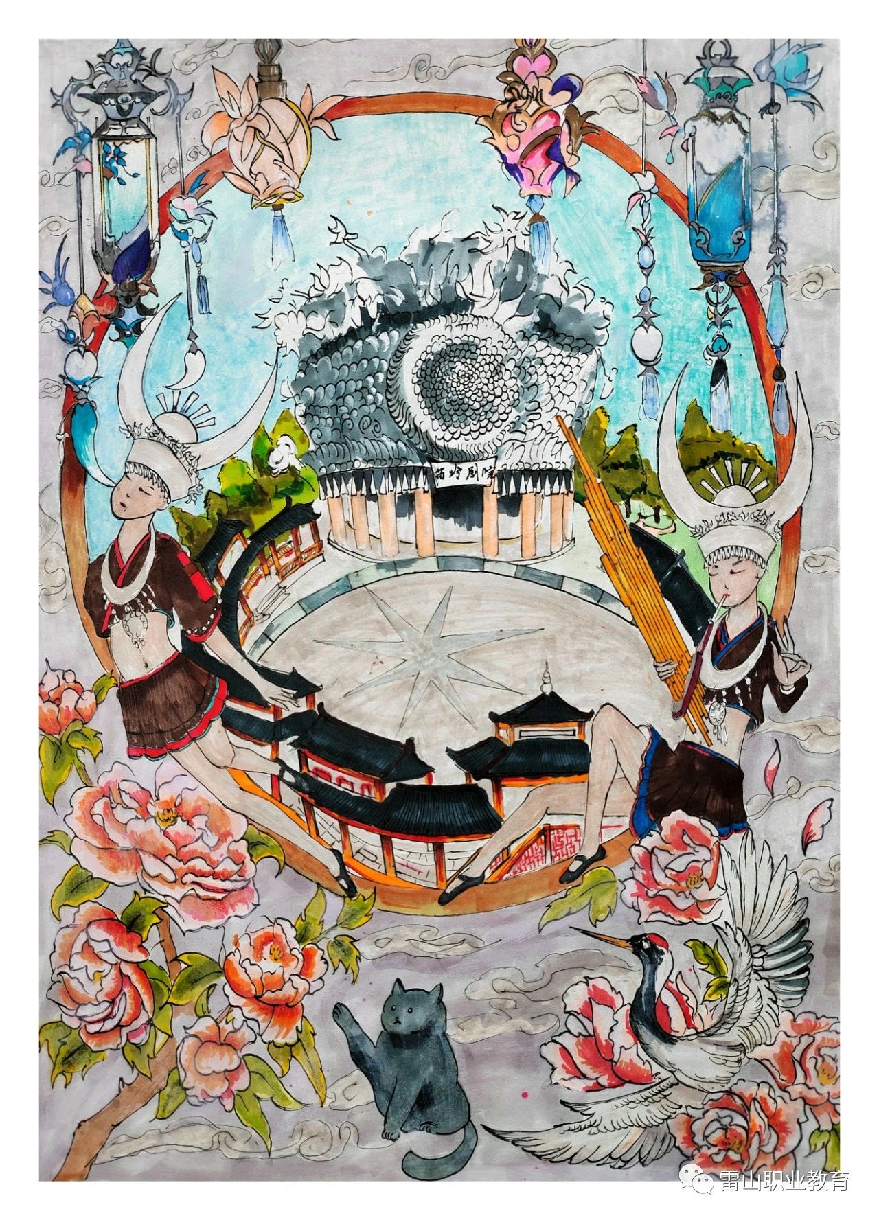 “祖国好 家乡美”学生美术赛获奖作品（6）