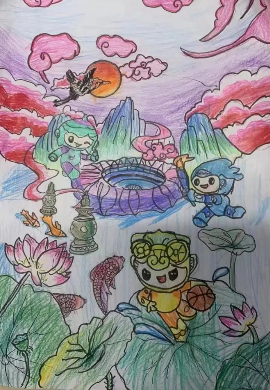 2025年哈尔滨第九届亚洲冬季运动会绘画