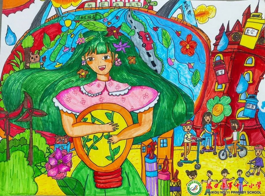"垃圾分类 祖国更美"主题绘画作品（精选）