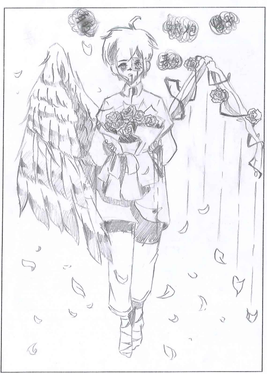 预防校园欺凌的创意儿童画（素描）