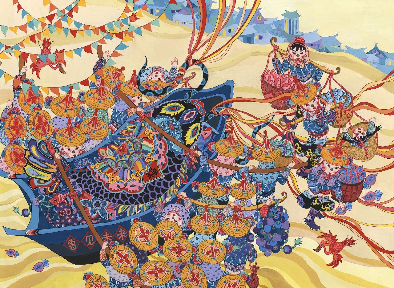 关于《龙年大吉 五谷丰登》的新年画-第6张