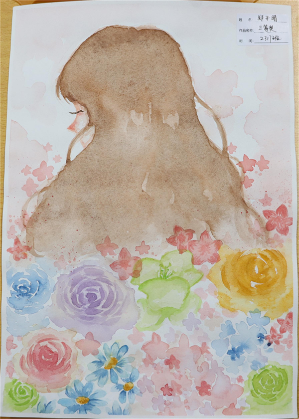 “巾帼心向党 奋进新征程”3.8儿童绘画优秀作品