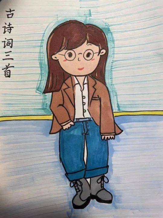 最新的教师节儿童画作品图片