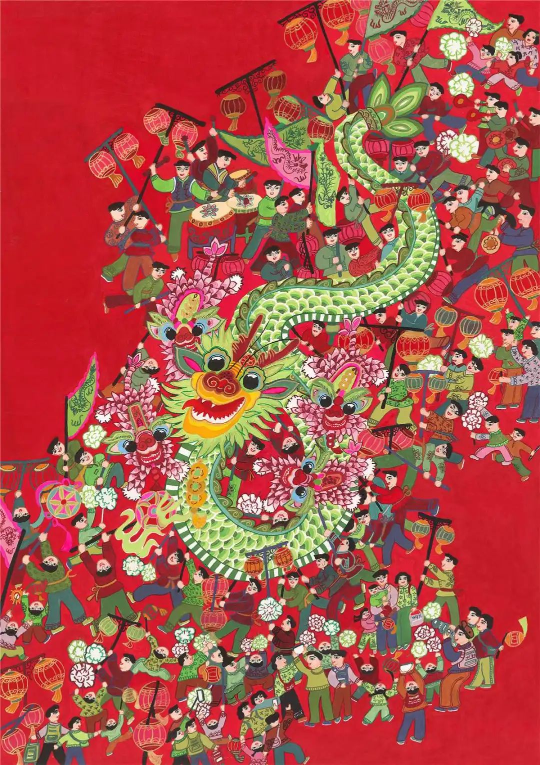 2024龙年大吉年画精选作品