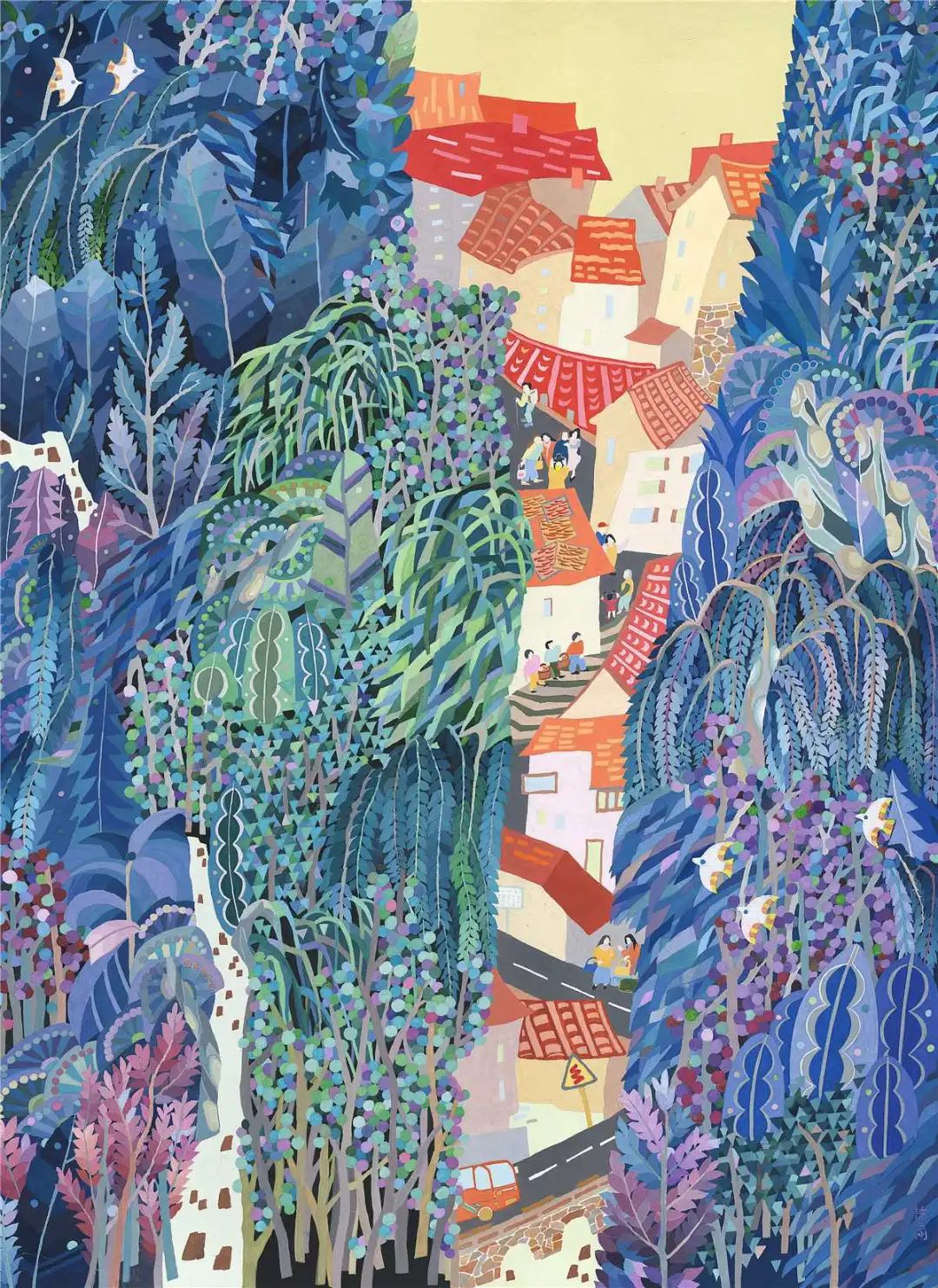 赏年画·过大年优秀新年画作品-第2张