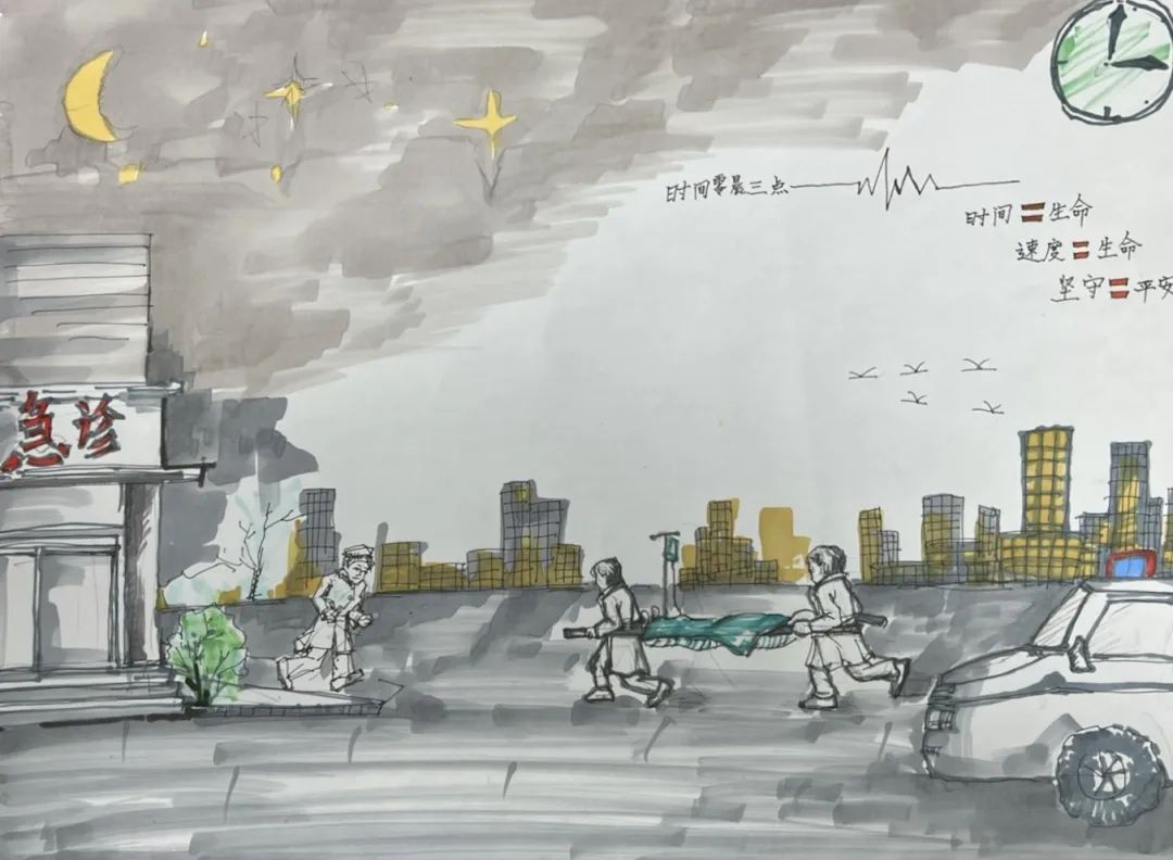 “5·12守护天使 你最美丽”国际护士节主题画-第2张