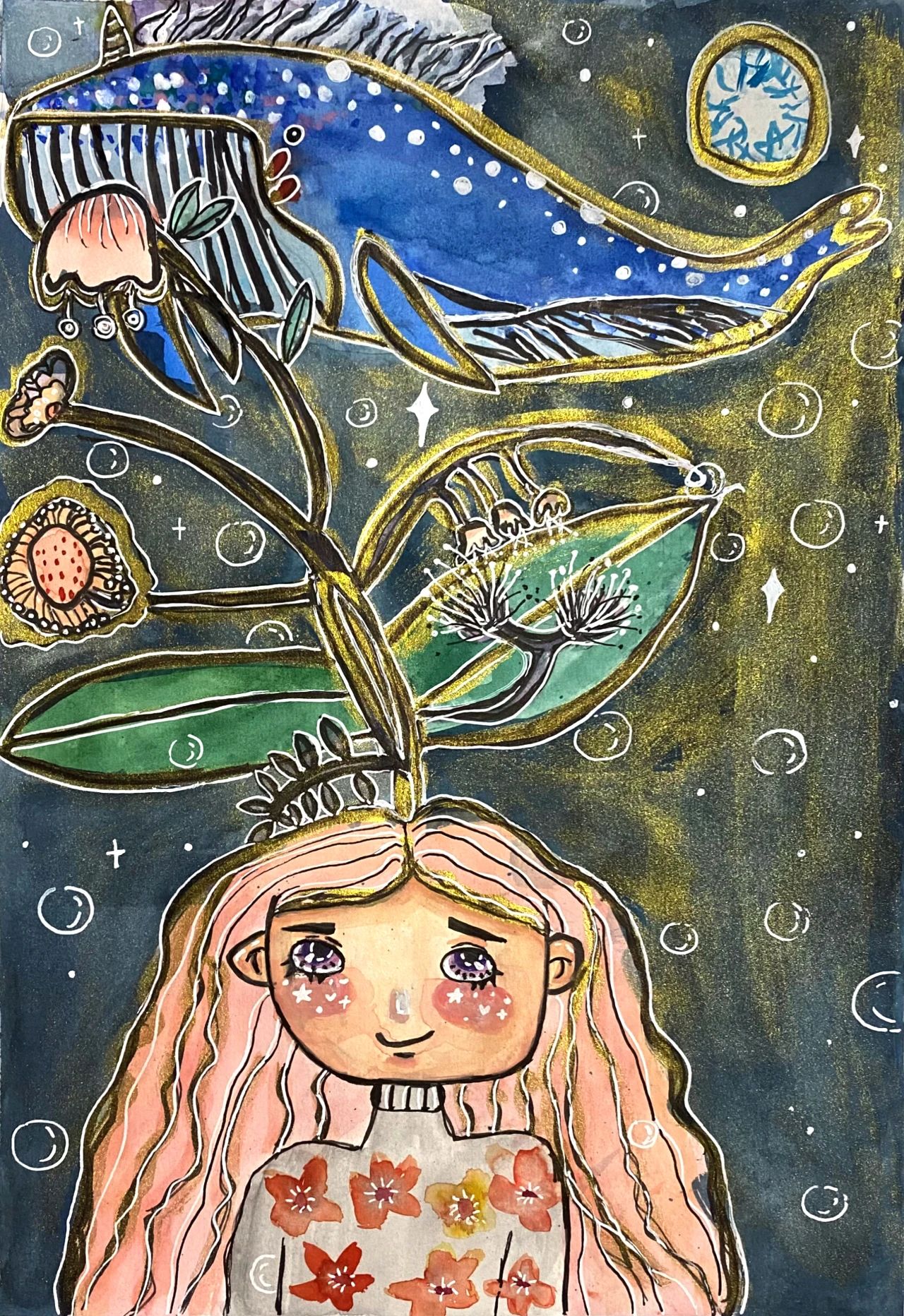 “保卫地球 从我做起”世界地球日儿童绘画-第3张