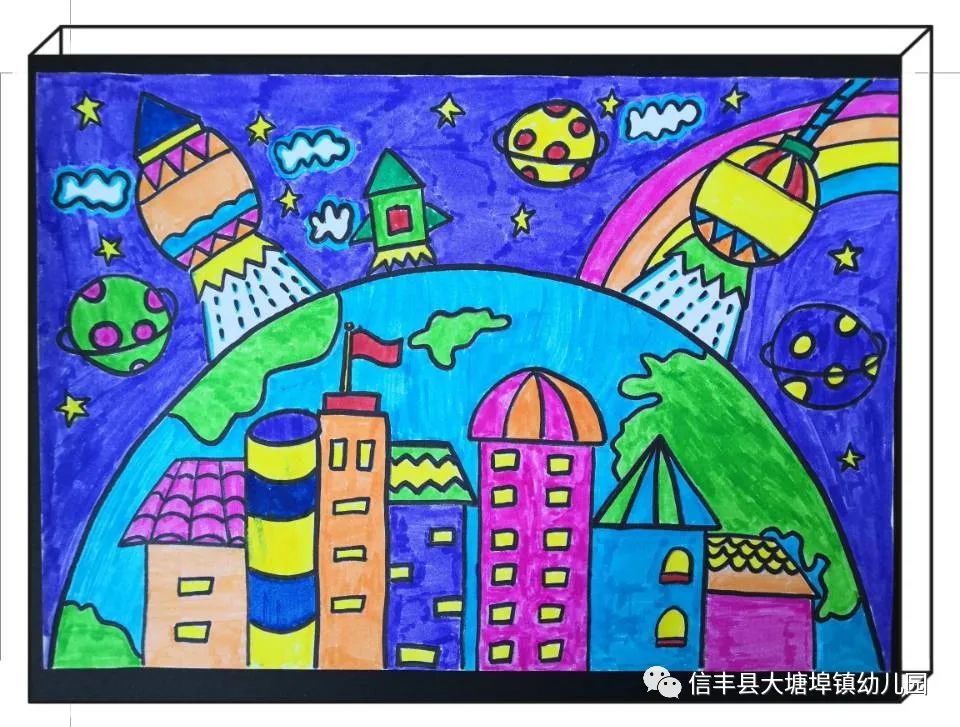 “垃圾分类 保护地球”主题绘画-第5张