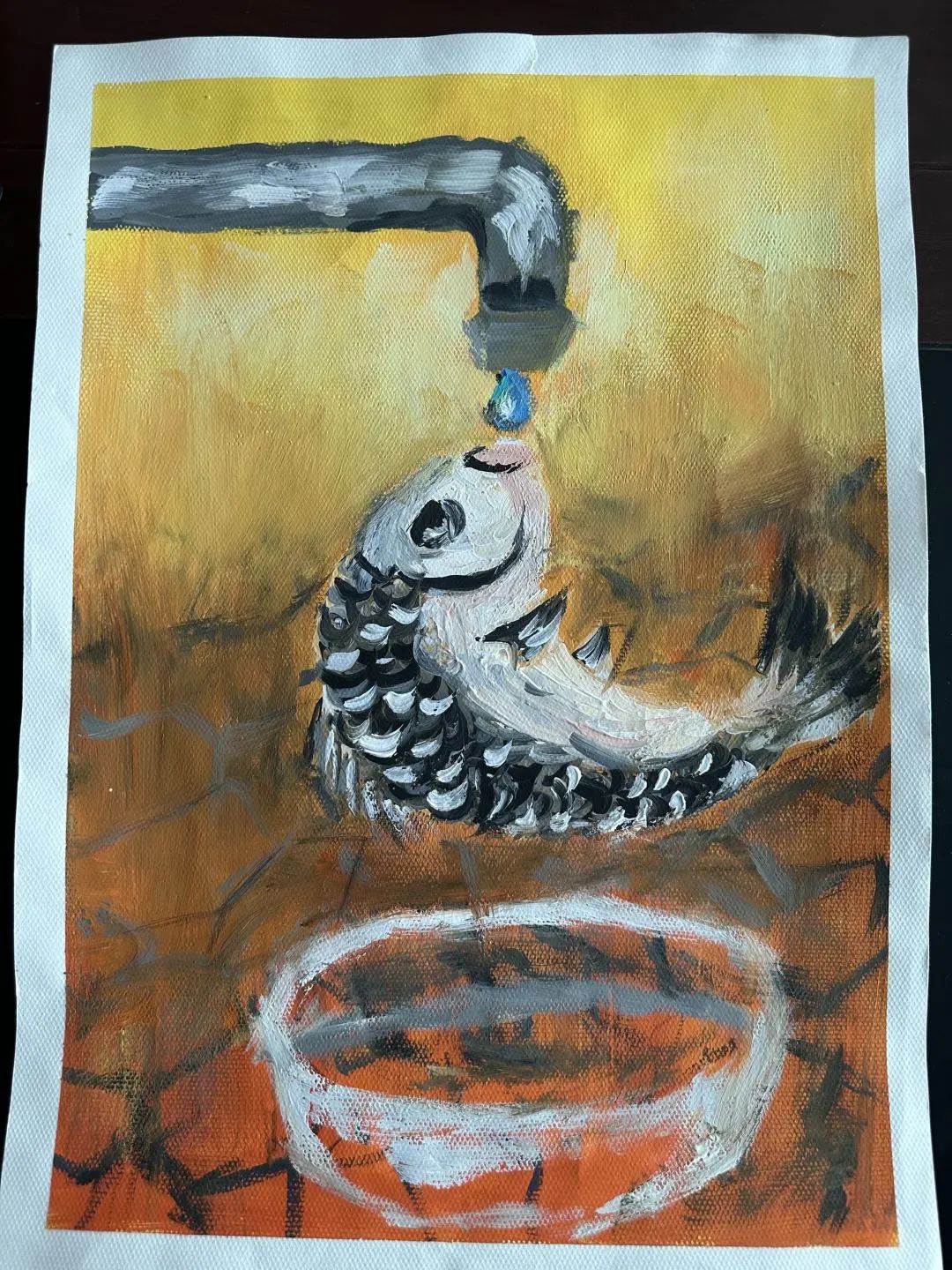 "世界水日"绘画比赛作品
