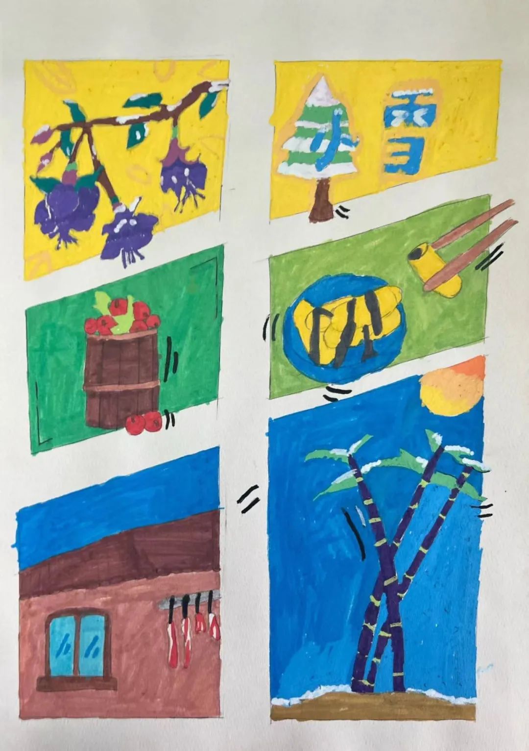 《小雪》——“二十四节气”作品展