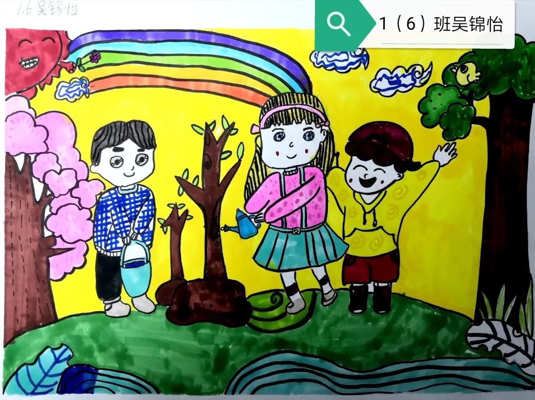 第55个世界地球日创意绘画作品-第5张