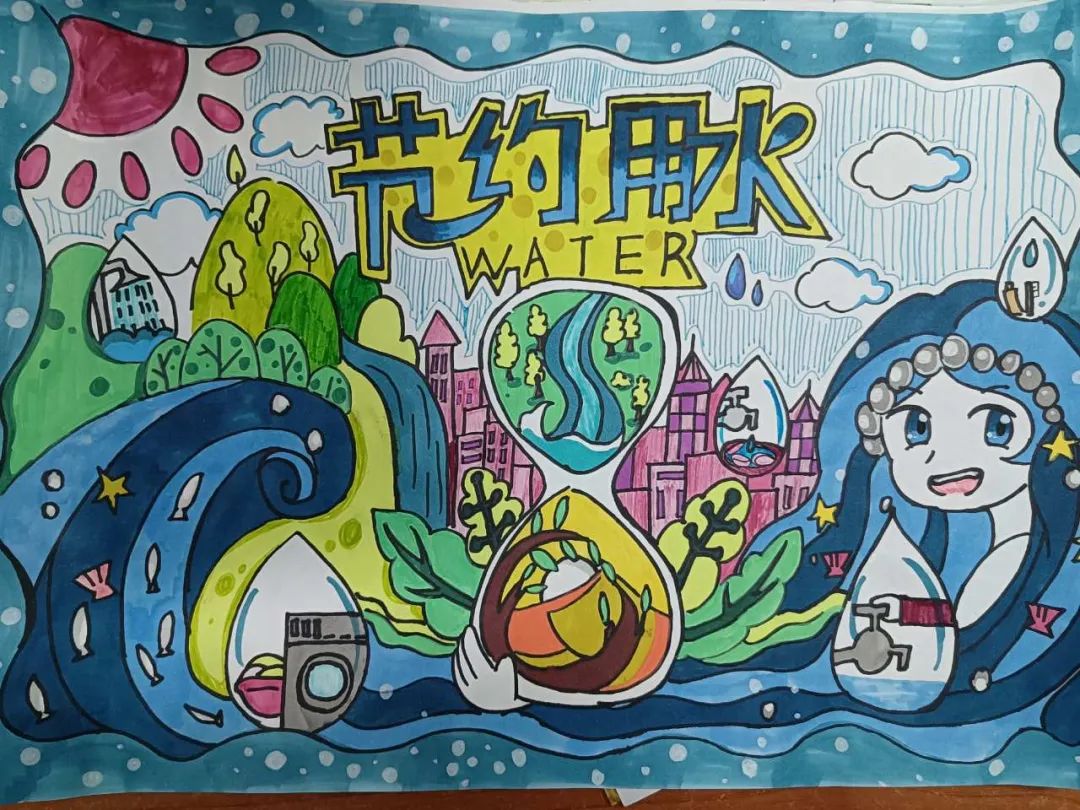 世界水日中国水周绘画比赛获奖作品