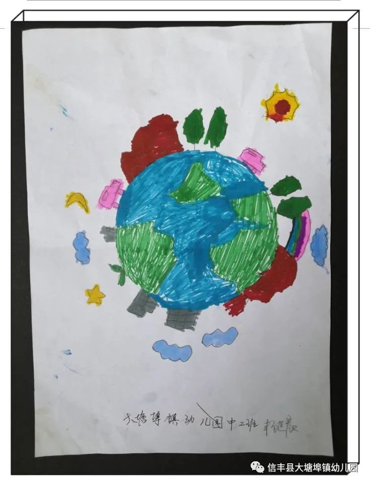 “垃圾分类 保护地球”主题绘画-第4张