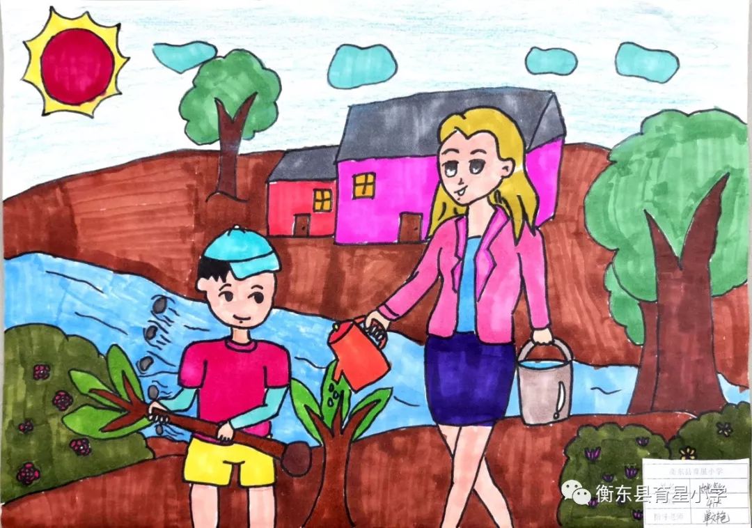 小学生五一劳动节主题画《劳动最光荣》-第8张