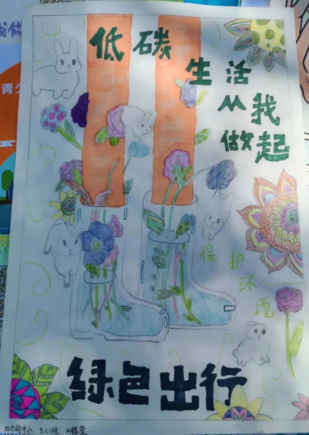 7张全国节能宣传周儿童画——“节”尽所“能” 你我同行！