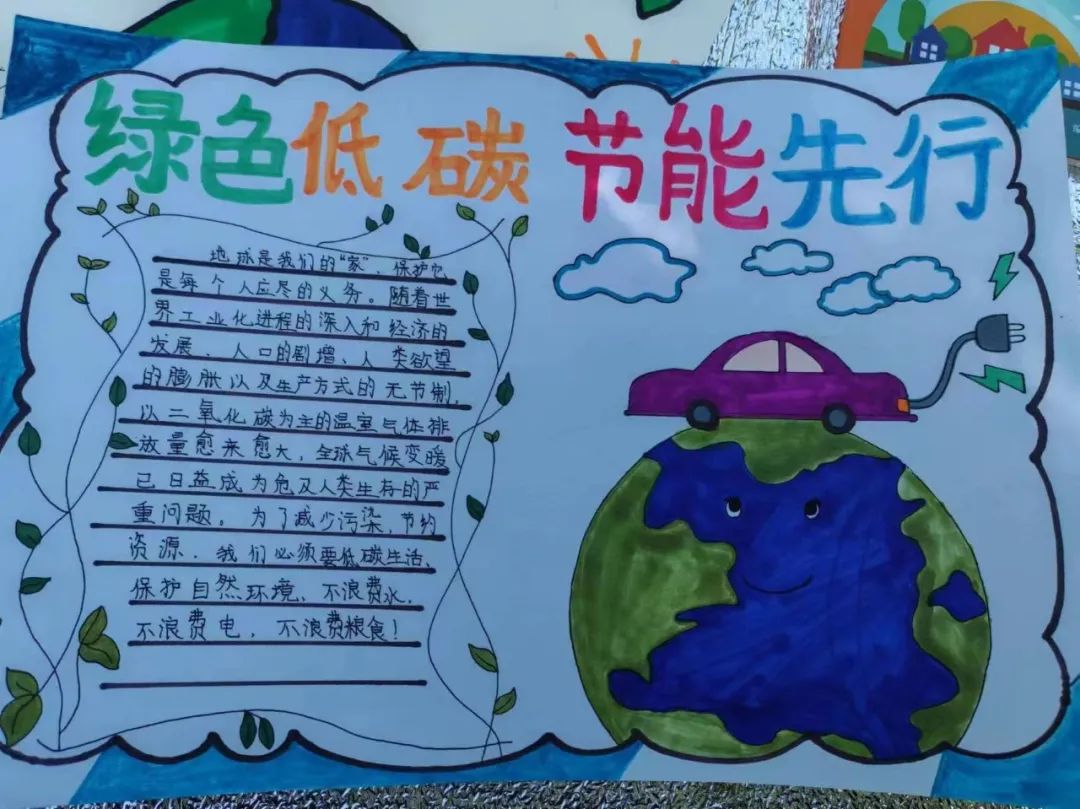 全国节能宣传周儿童画——“节”尽所“能” 你我同行！-第4张